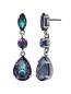 Preview: black/violet - Afternoon Tea de Luxe - Konplott earrings